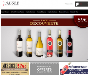 E-boutique du Domaine de l'Arjolle
