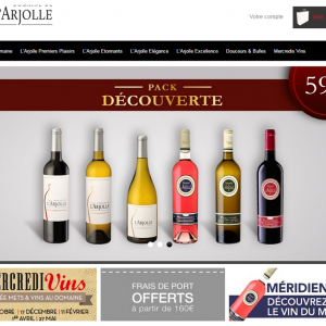 E-boutique du Domaine de l'Arjolle