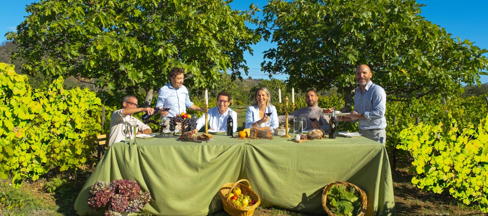 La famille des vignerons de l'Arjolle