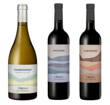 Gamme de vin les Etonnanits
